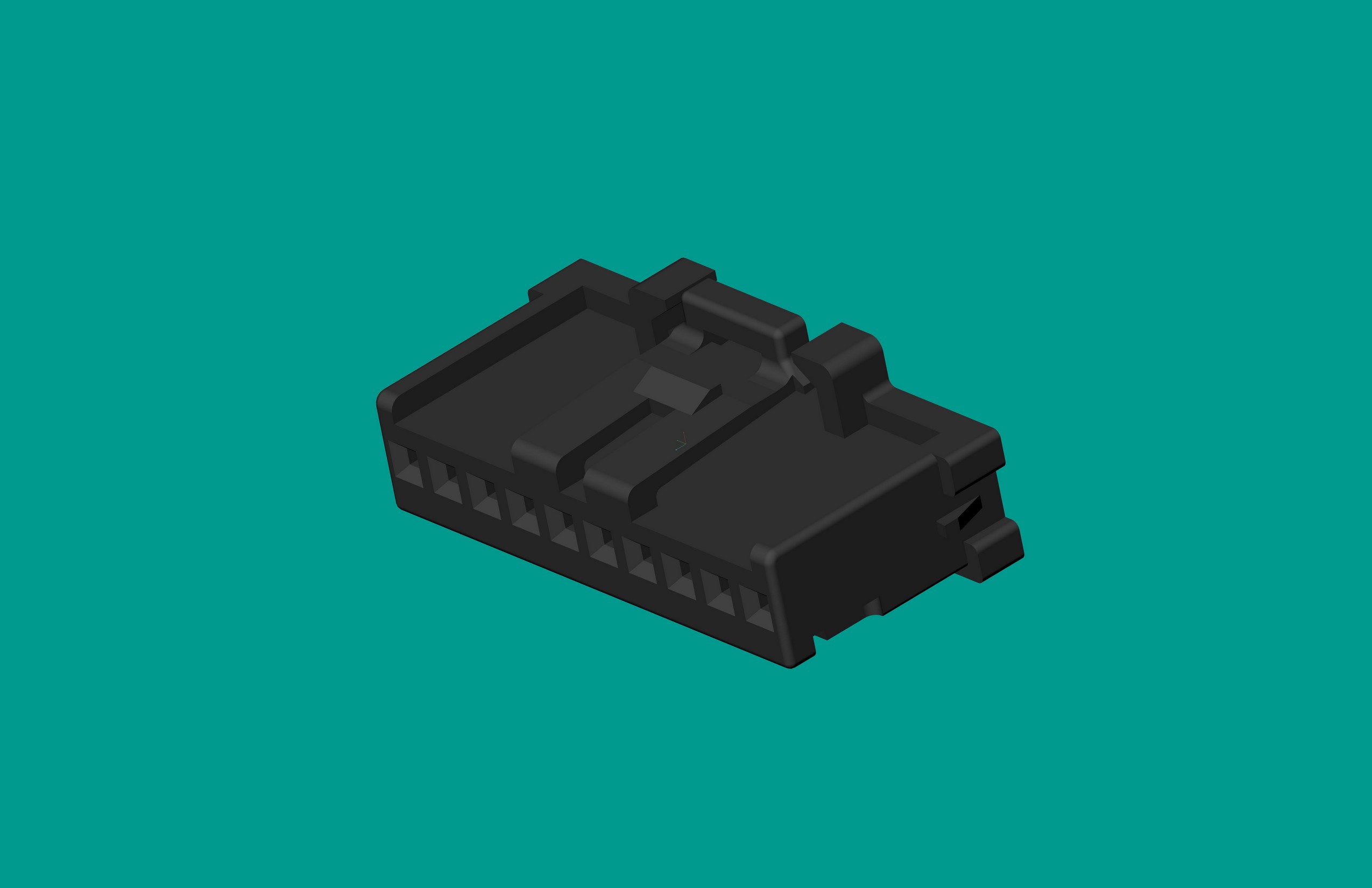 2.0間距，PNIRP-10V-S黑色