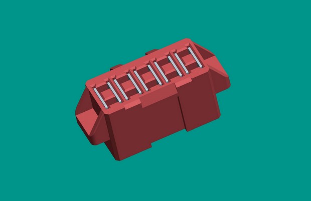 2.0mm跳線帽紅色（9號帽子）