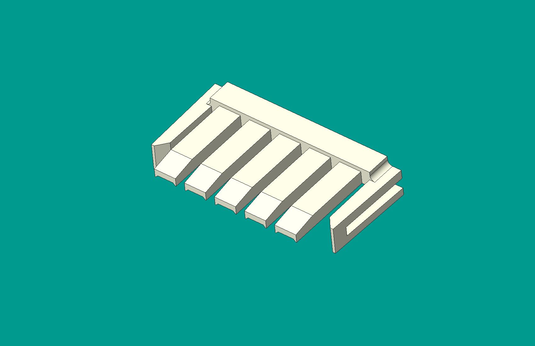 2.0間距，PNIS-05V鎖片