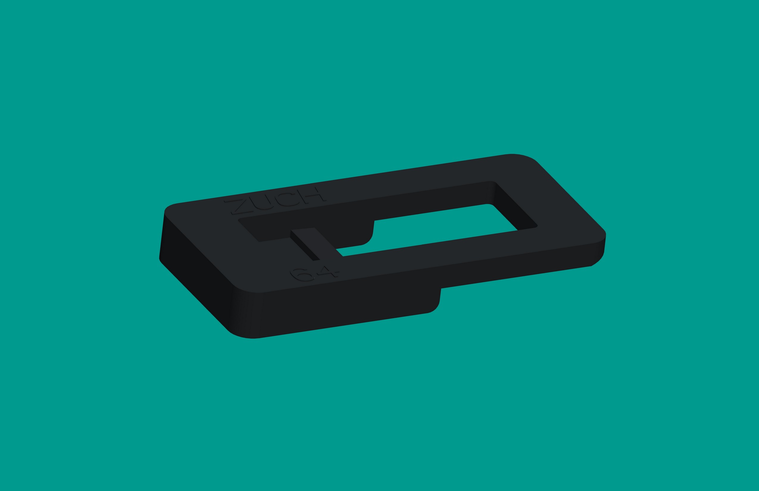 SM鎖扣(帶加強筋)黑色