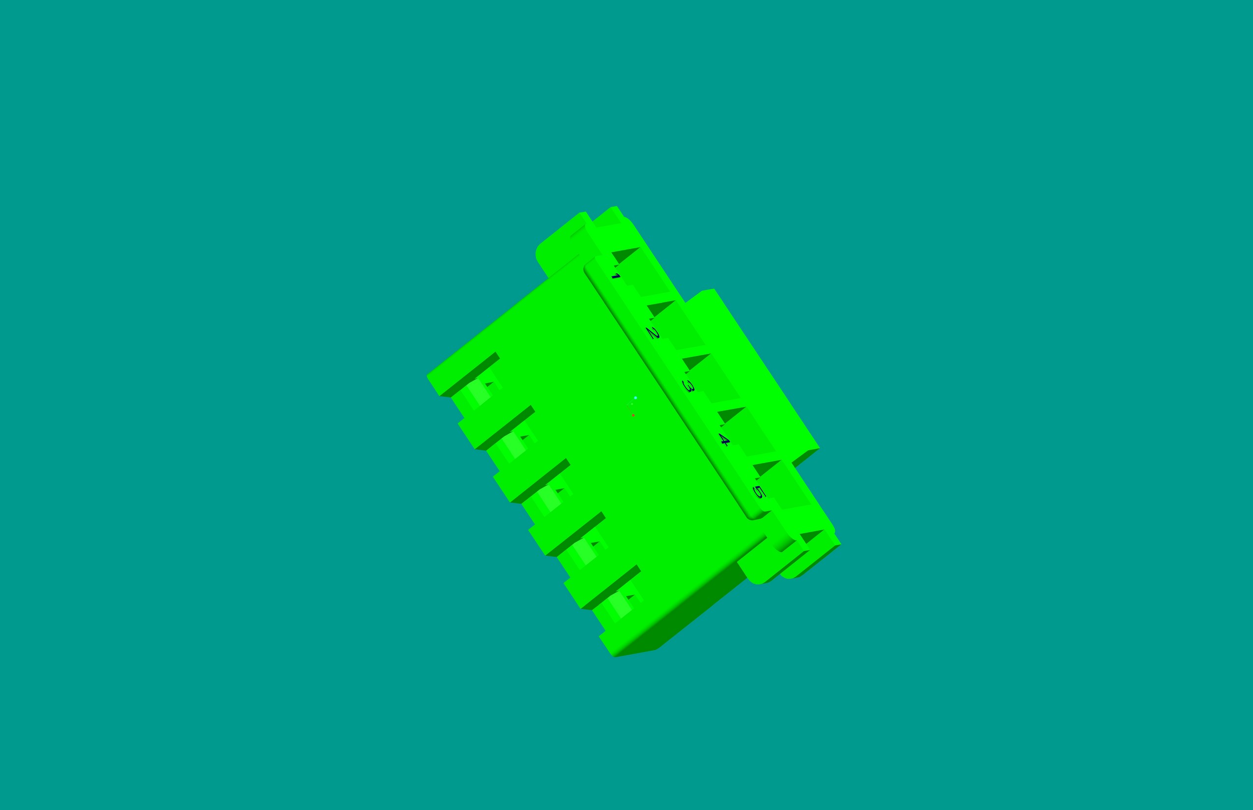 XHD帶扣塑件-5Y棕色