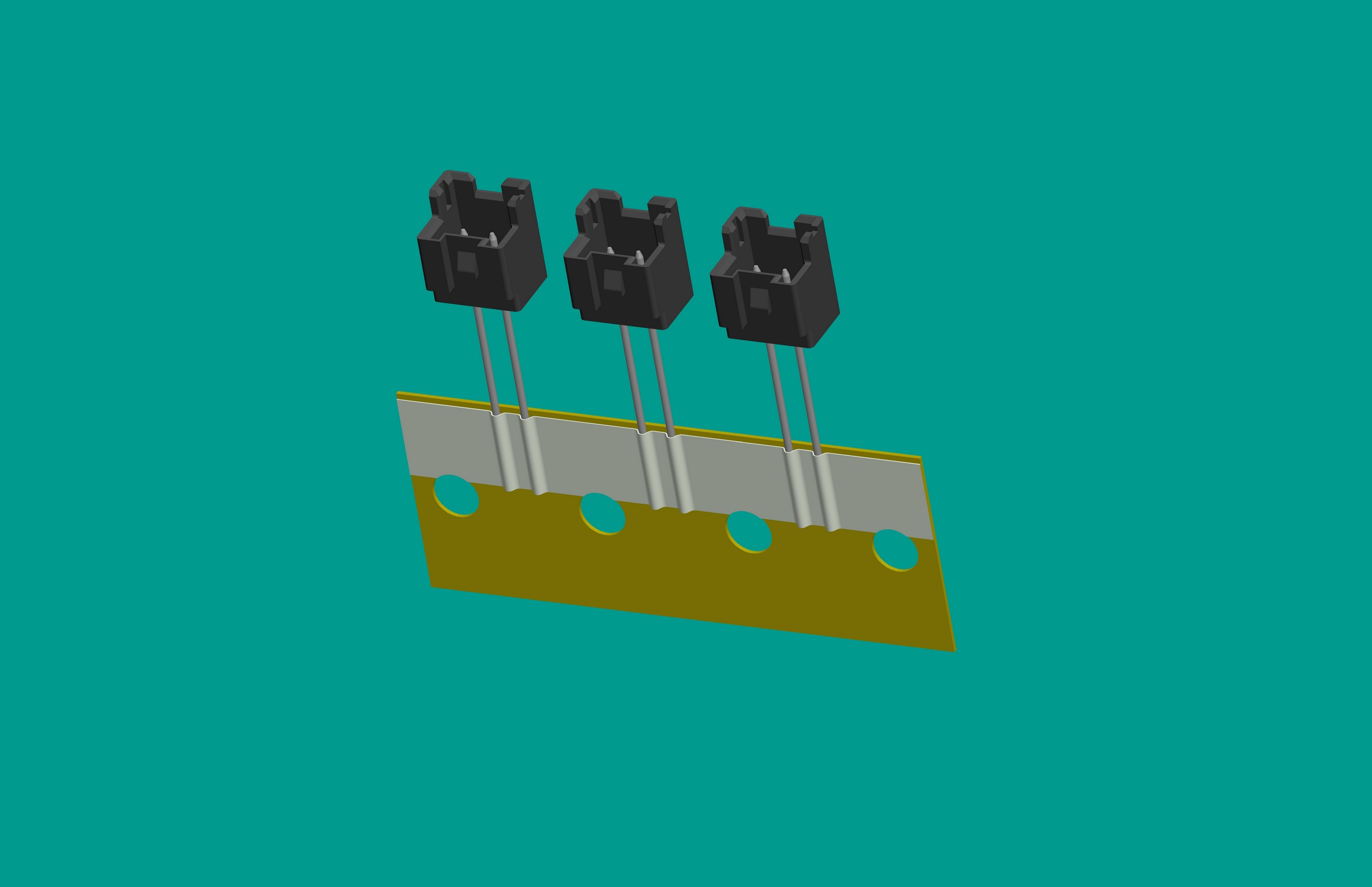 XA-2A(0.6)編帶針座（黑色）高灼熱絲