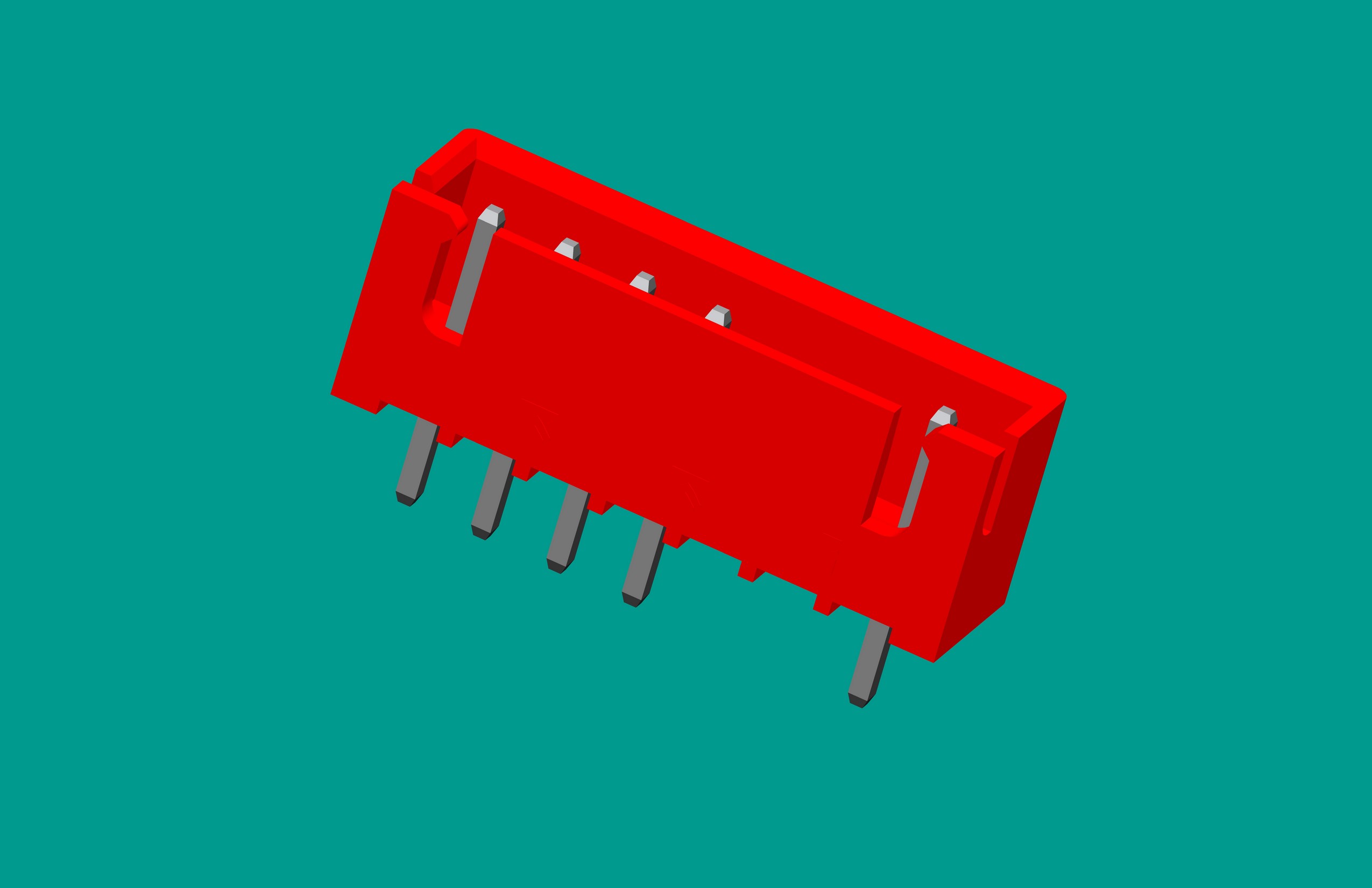 XH-7A5(缺第2、3針)立式針座紅色/普通PA66