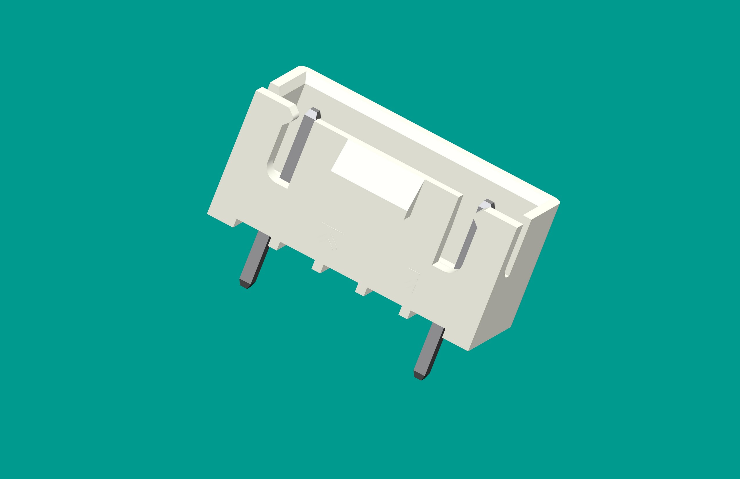 XH-5A-3 (帶扣）白色（普通PA66)（缺2、3、4針）