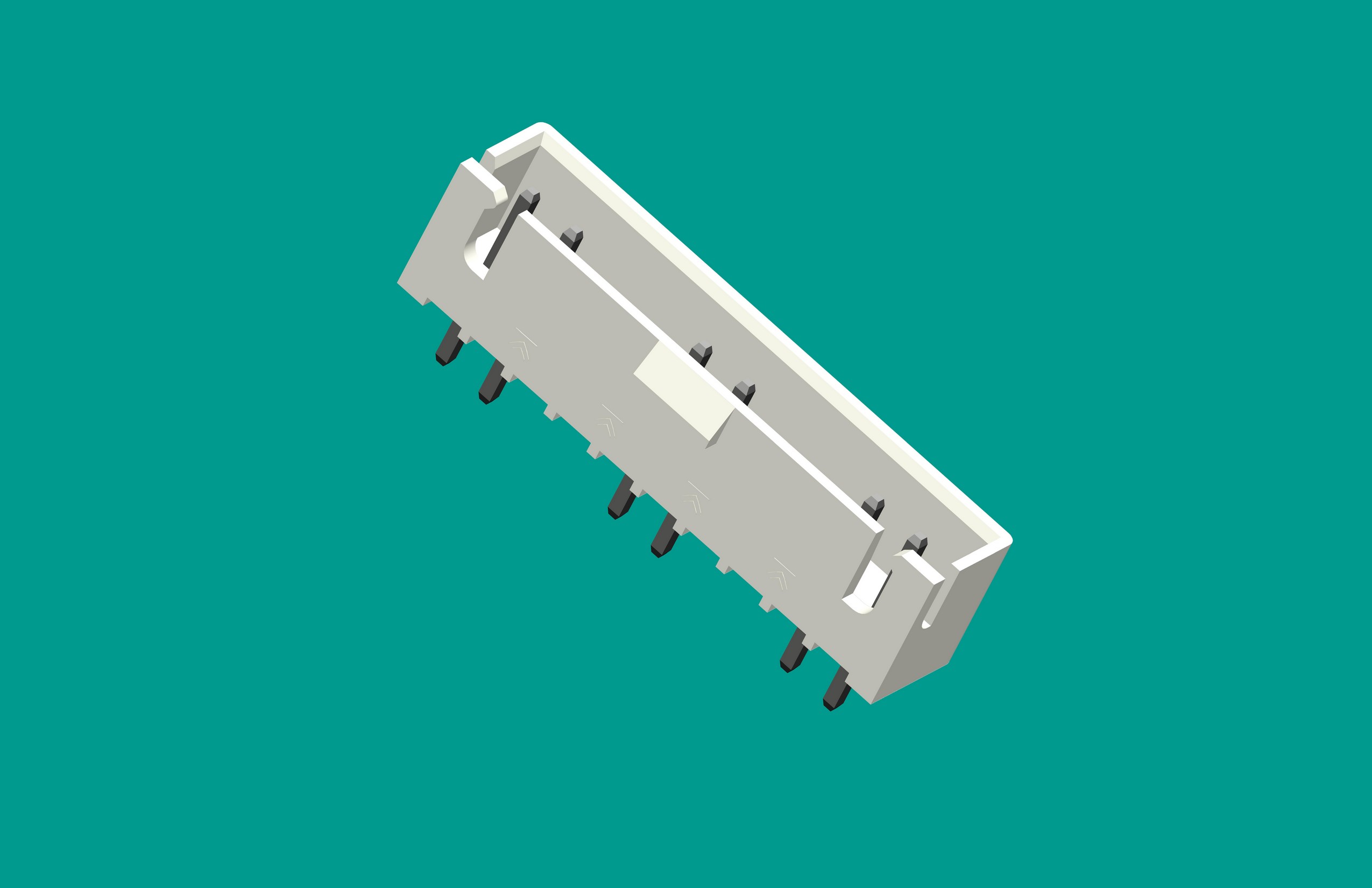 XH-10A6(帶扣白色）(缺第3、4、7、8針）