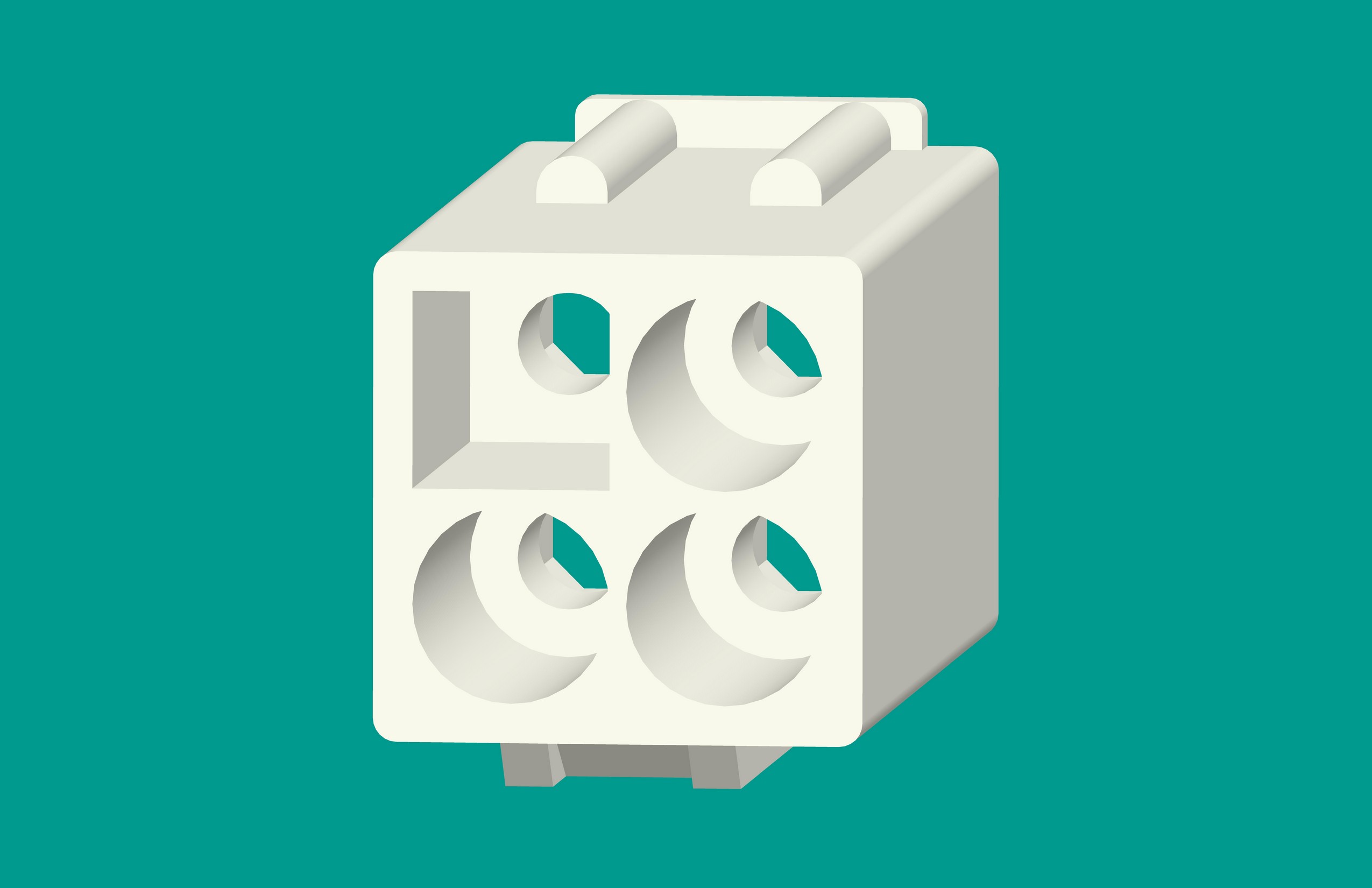 EL-4R(雙排無翅膀)白色-高灼熱絲