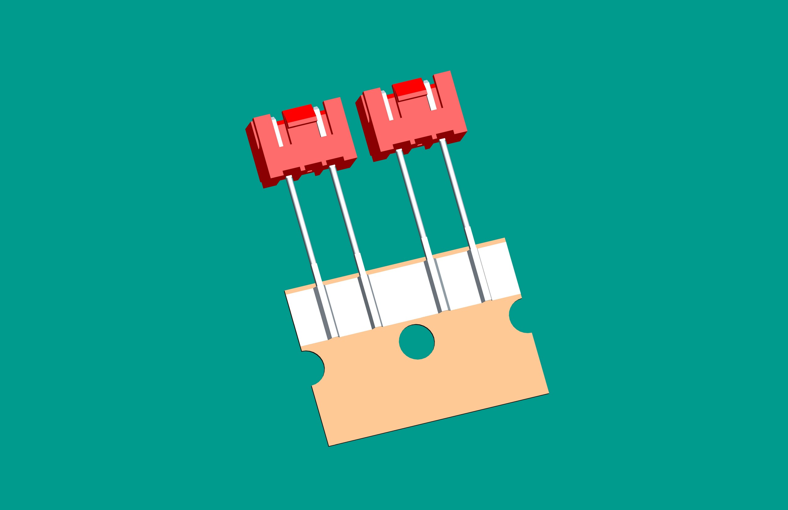 XH-3A (紅色）編帶