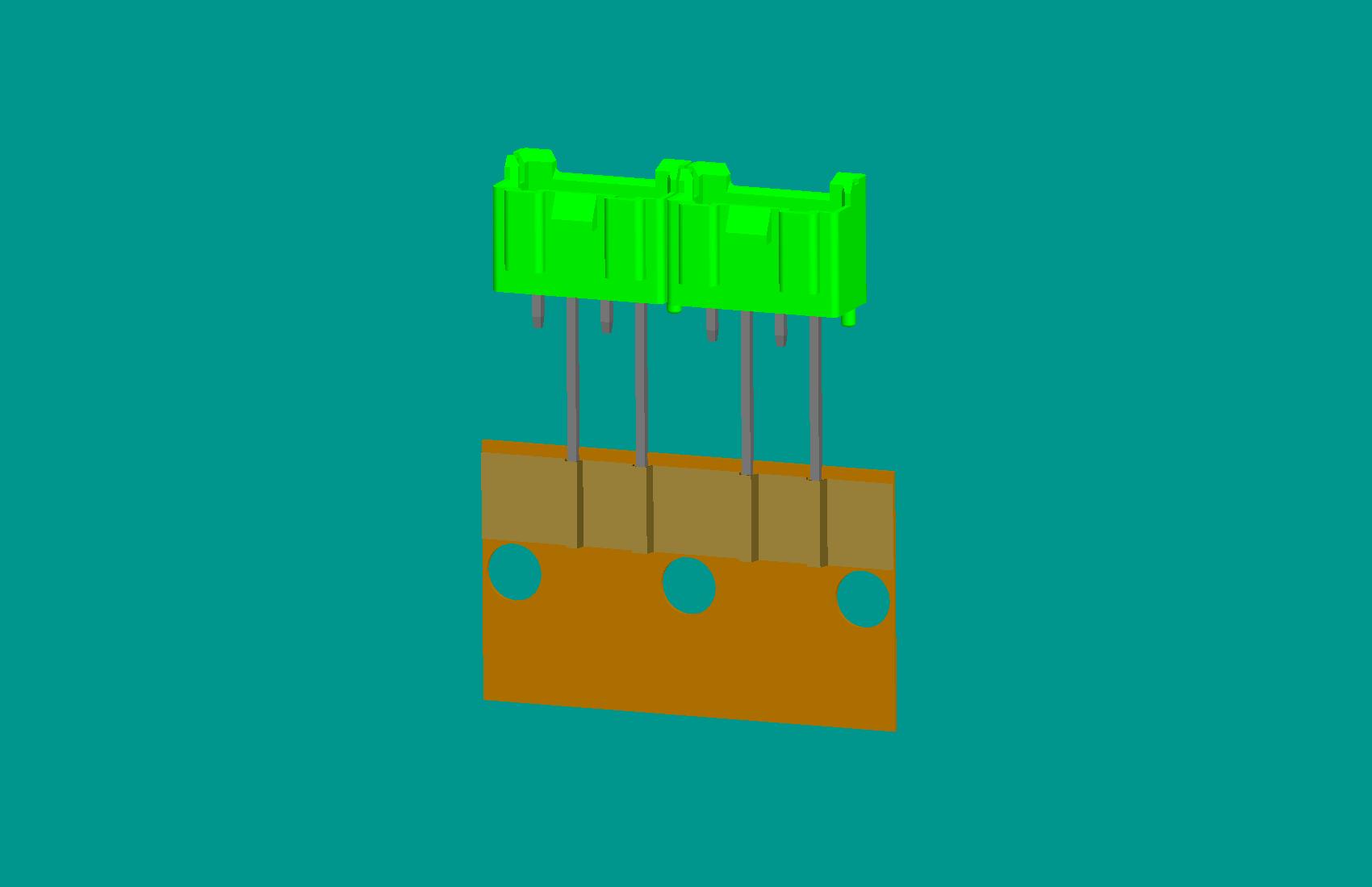 XH-4A全包編帶針座(1、3長(zhǎng)針)(綠色)普通PA66