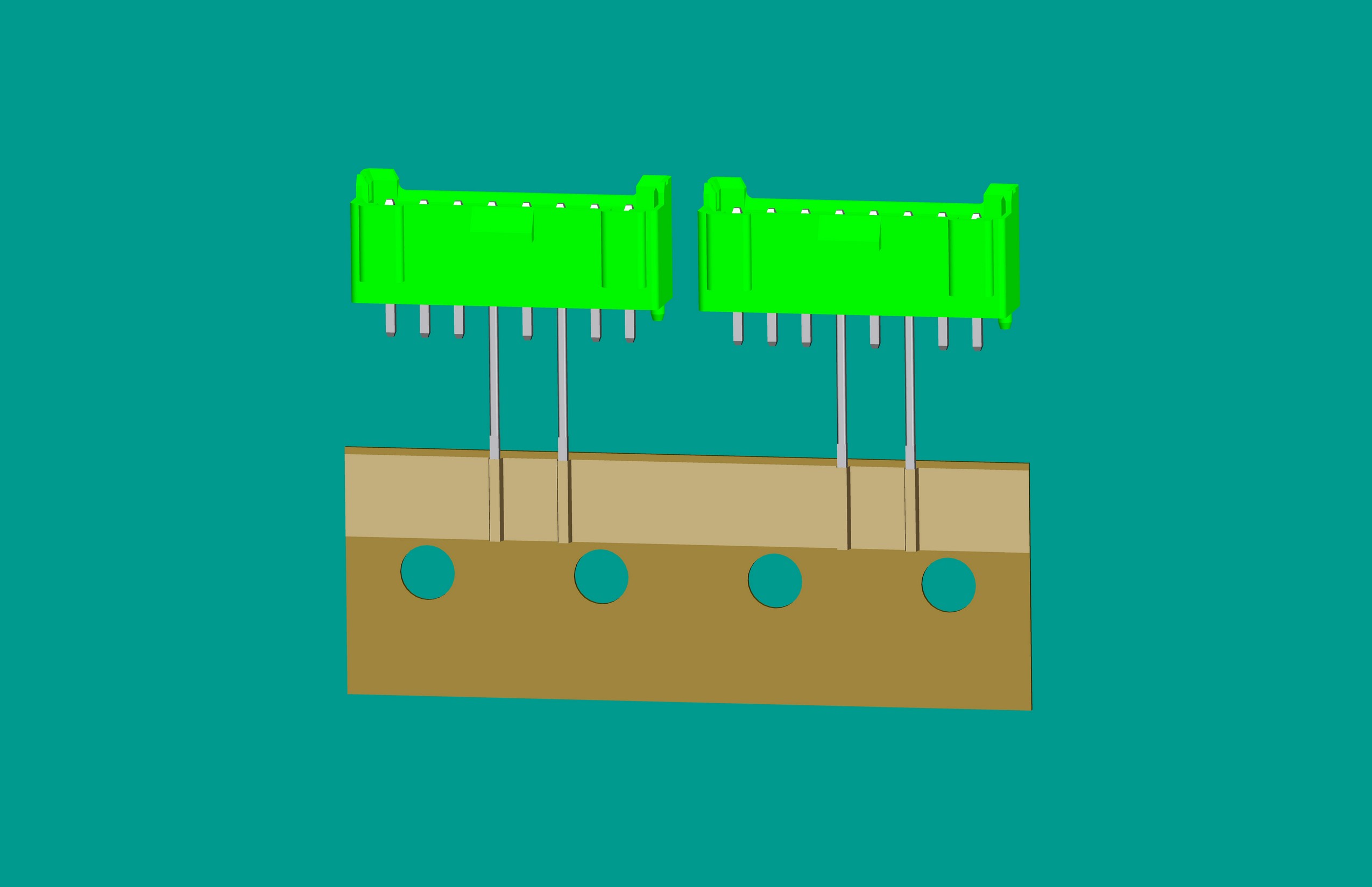 XH-8A全包編帶立式針座綠色/(3、5長針)普通PA66