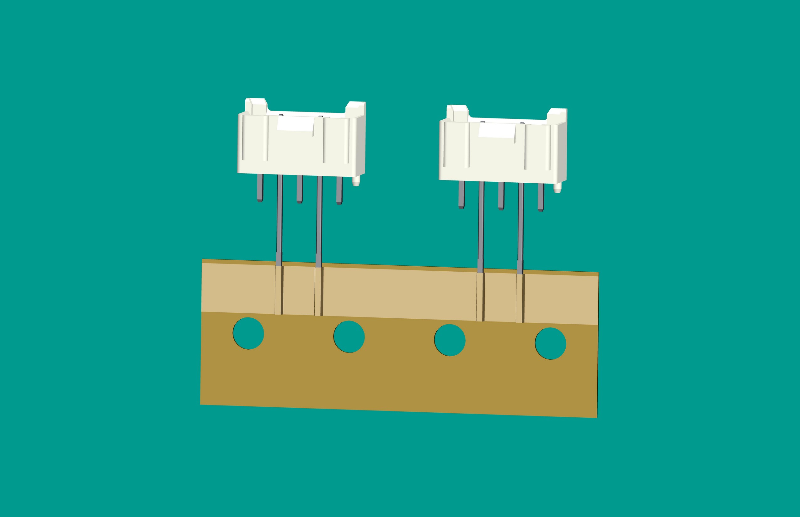 XH-5A全包編帶立式針座白色/(2、4長針)普通PA66