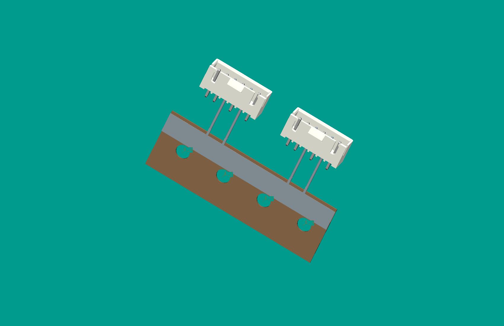 XH-6A帶扣立式針座紅色/編帶(2、4長針,短針外漏長2.9mm,正向,12mm)