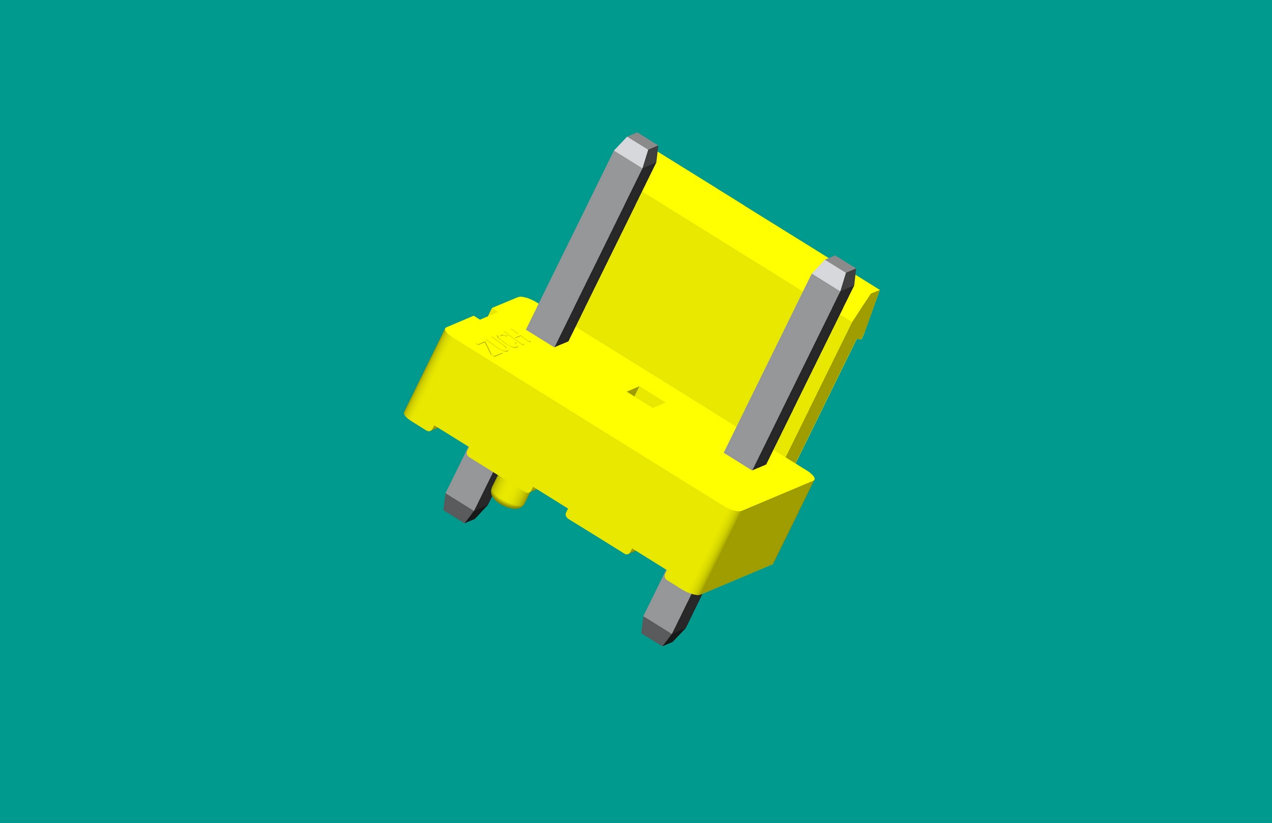 VH3A半包（插奇數）帶定位針座（黃色）