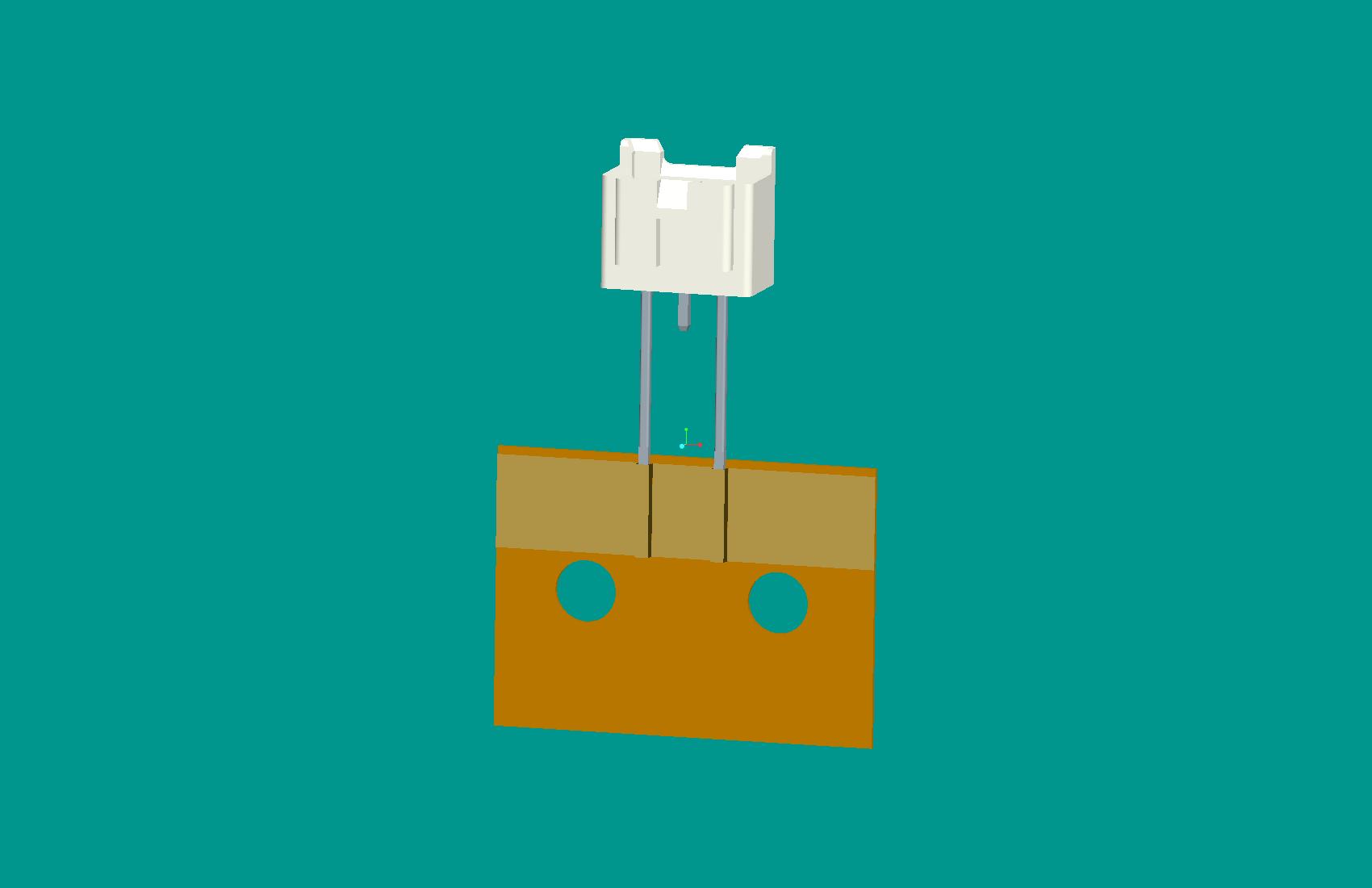 XH-3A全包非限位編帶正向（1、3長針）(白色)普通PA66