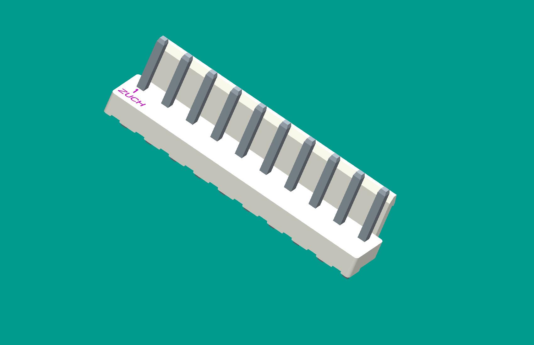 VH-10A7半包(缺第2.4.9針)帶定位立式針座本色/高灼熱絲