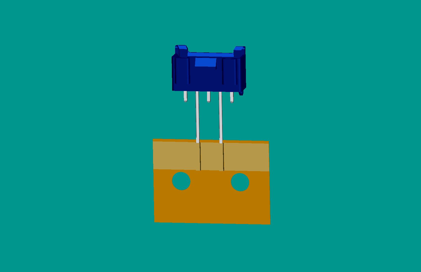 XH-5A全包編帶立式針座藍色/(2、4長針)普通PA66
