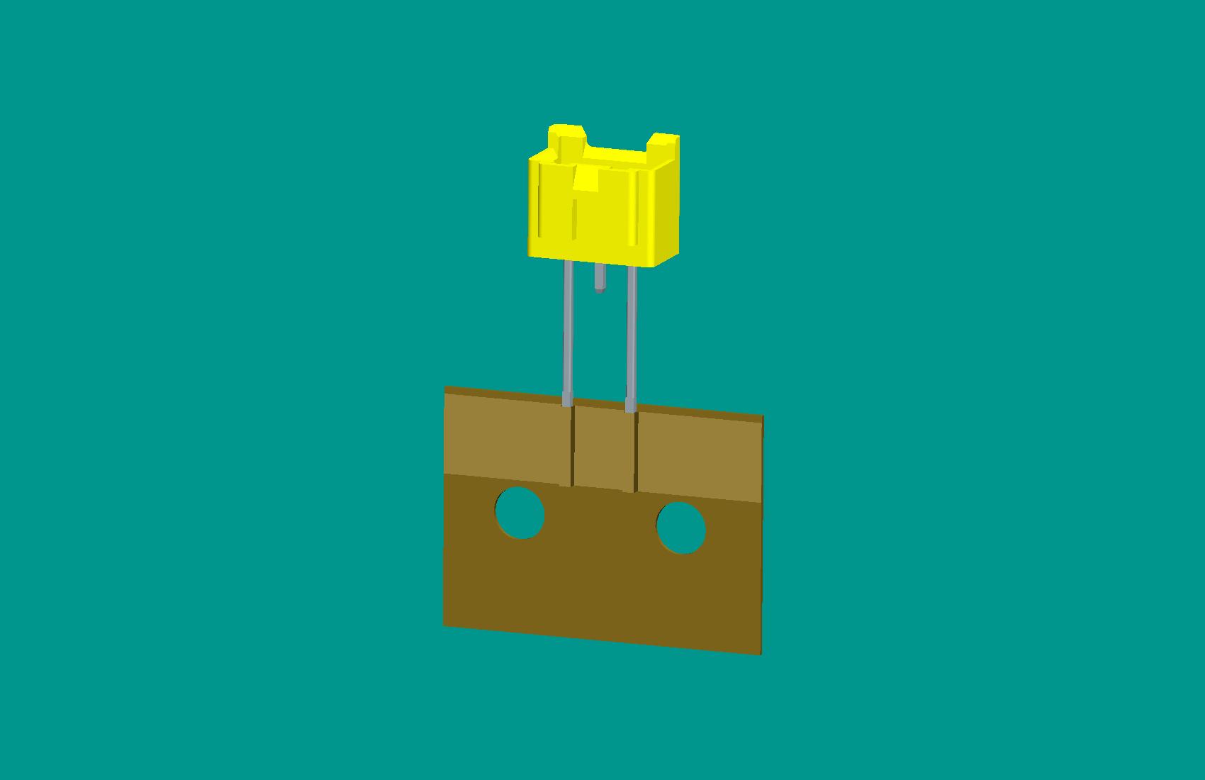 XH-3A全包非限位編帶正向（1、3長針）(熒光黃)普通PA66