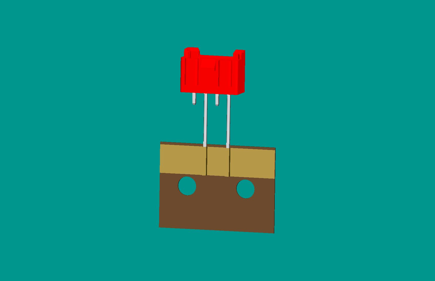 XH-4A全包非限位編帶正向（1、3長(zhǎng)針）(紅色)普通PA66