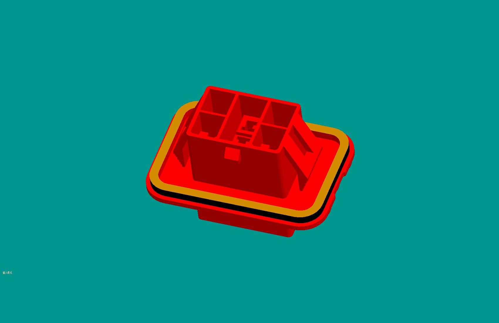 35-6Y環形貼膠組件1-紅色