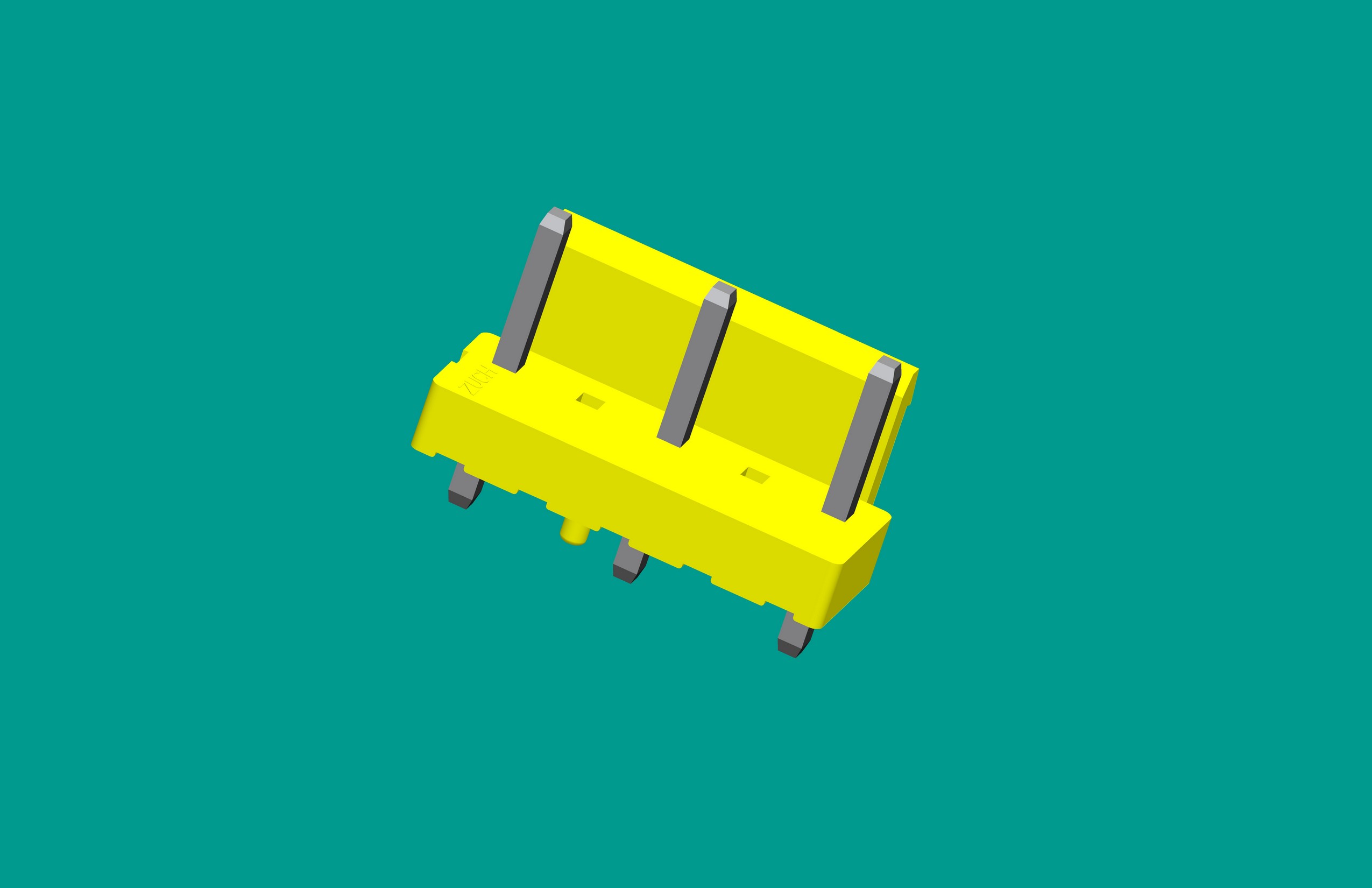 VH5A半包（插奇數(shù)）帶定位針座（黃色）高灼熱絲