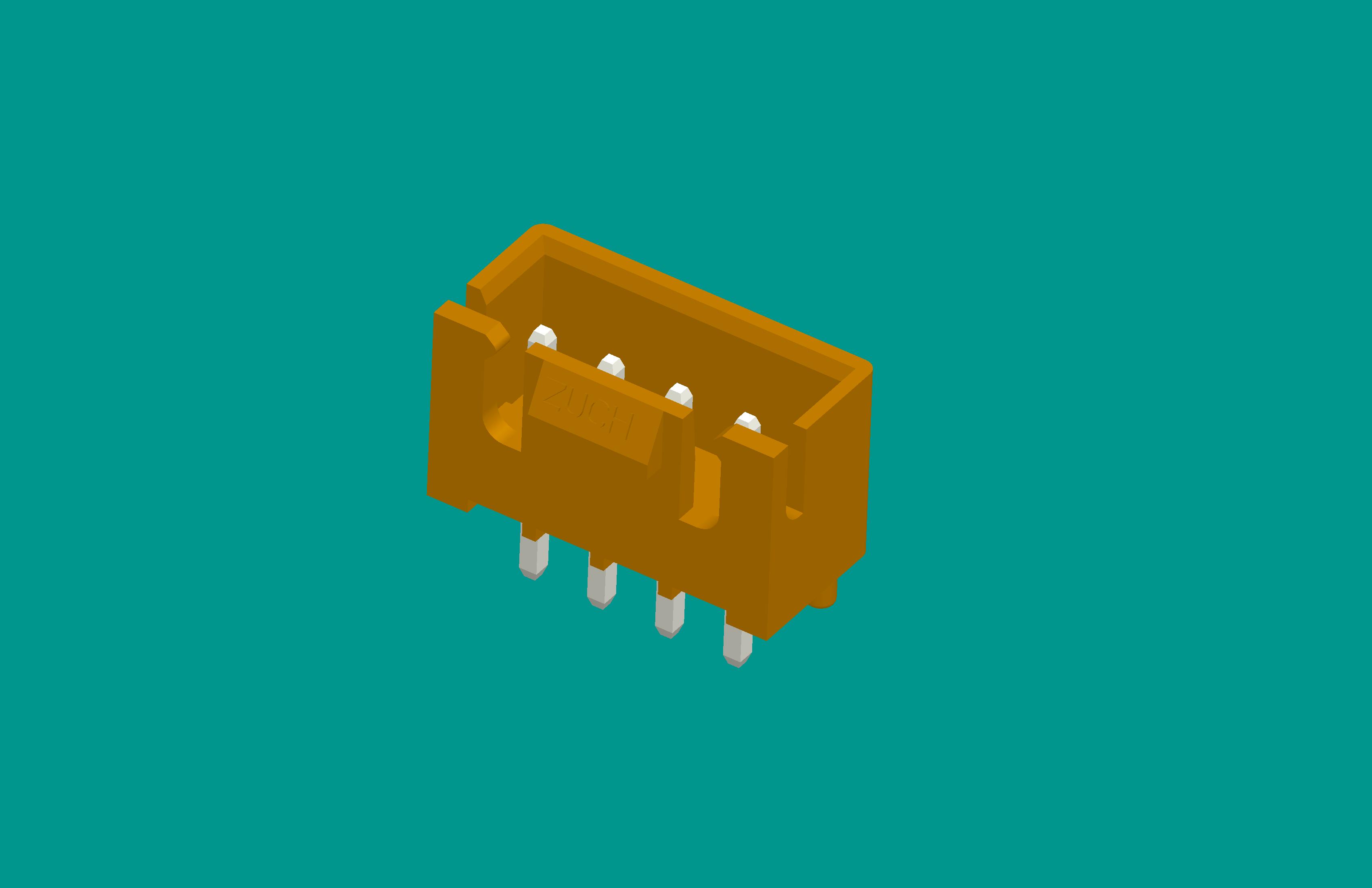 XH-4A帶扣帶定位針座 橙色PA66