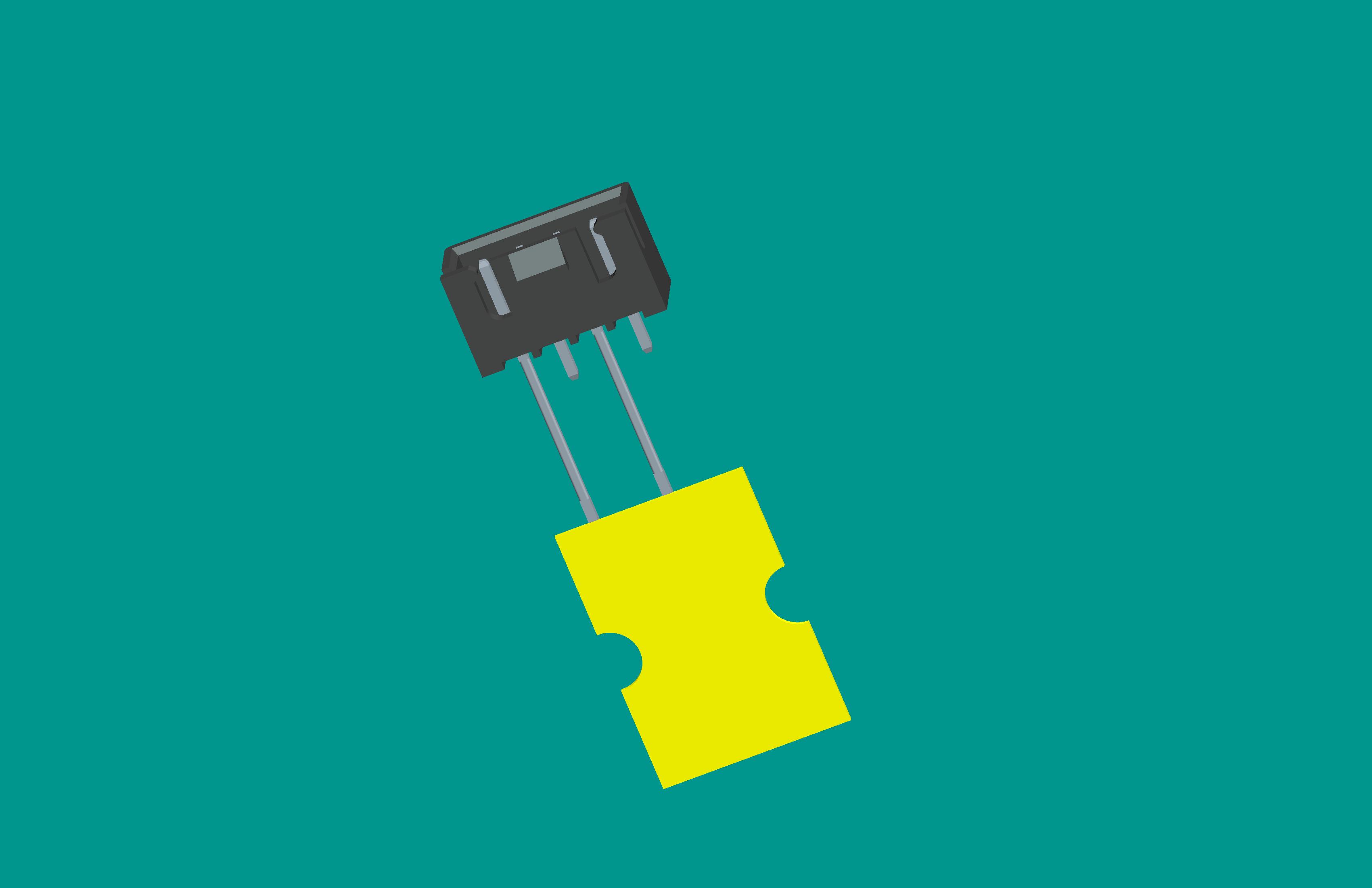 XH-4A(帶扣)立式針座黑色高灼熱絲/編帶(步距25.4，2、4長針，反向,12mm短針外漏2.5)