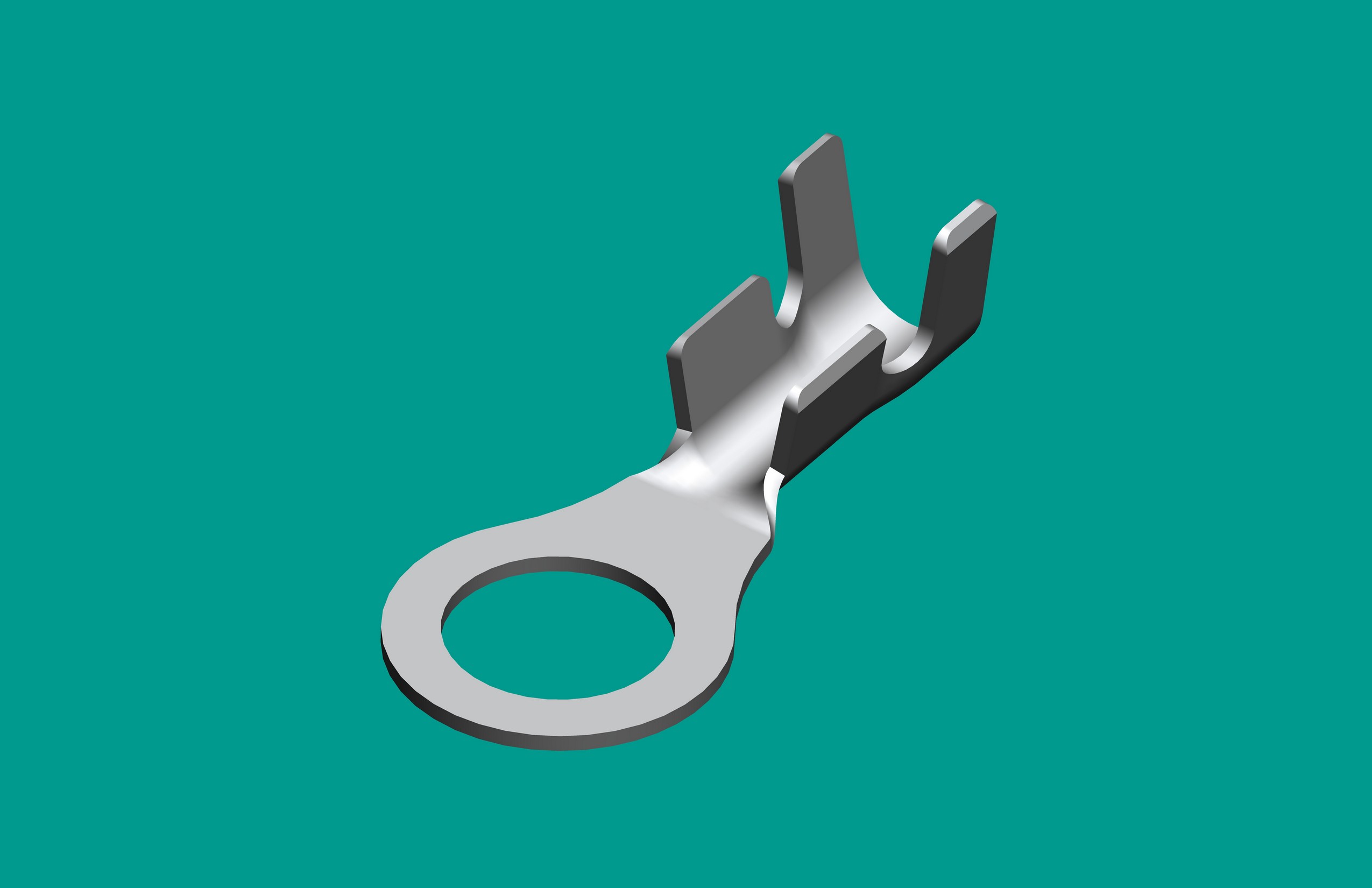 6.3*9.5環形端子低腳/鍍啞光/